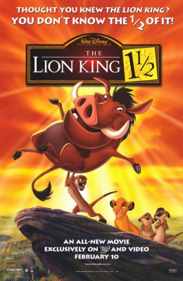 The Lion King 3 Hakuna Matata เดอะ ไลอ้อนคิง ภาค 3 (2004)