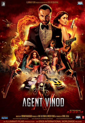 Agent Vinod เอเจ้นท์ วิโนท พยัคฆ์ร้าย หักเหลี่ยมจารชน (2012)