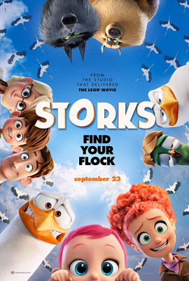 Storks บริการนกกระสาเบบี๋เดลิเวอรี่ (2016)