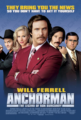 Anchorman 1: The Legend of Ron Burgundy ประกาศรบ…แต่ดั้นนมาพบรัก (2004)