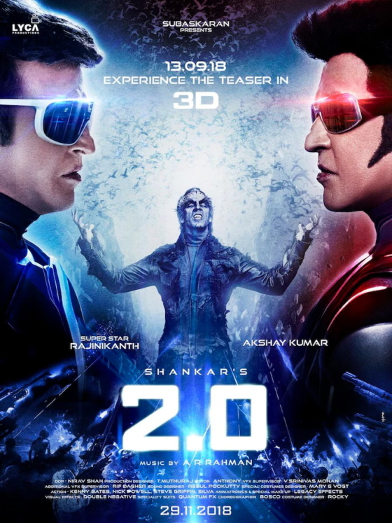 Enthiran Robot Endhiran 2 0 2018