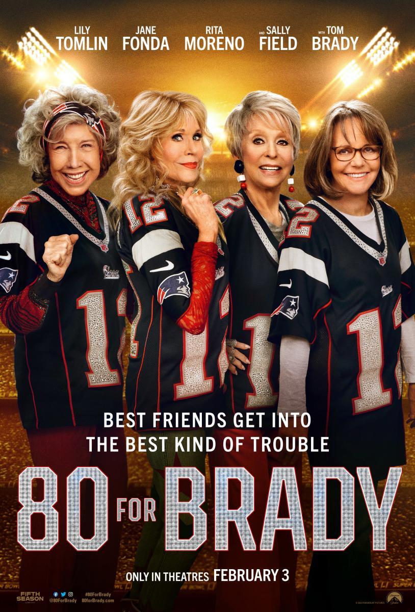 80 for Brady สาวใหญ่ใจแบรดดี้ (2023)